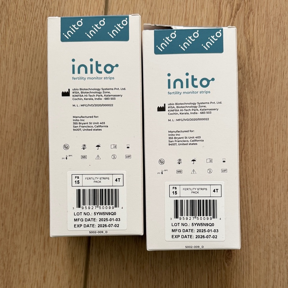 Inito Fertility Monitor Strips